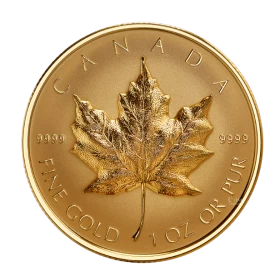 2022 Canada $200 Ultra High Relief Gold Maple Leaf - 1 oz Proof Coin