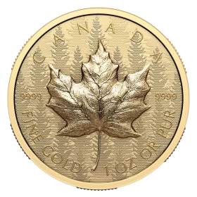 2024 Canadian $200 Ultra High Relief Gold Maple Leaf - 1 oz Proof Coin