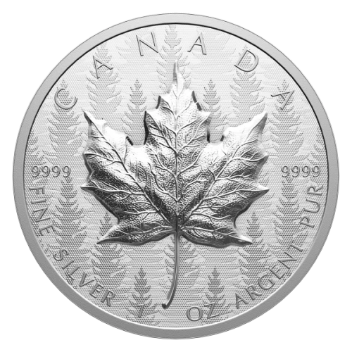2024 Canadian $20 Ultra-High Relief Silver Maple Leaf - 1 oz Fine Silver Coin SML