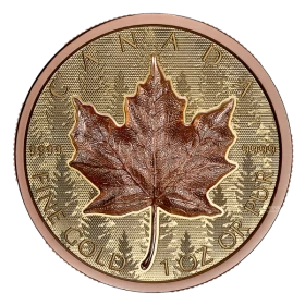 2025 Canada $200 Gold Maple Leaf – Pure Gold Ultra-High Relief 1 oz Pure Gold Coin