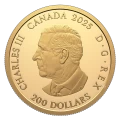 2025 Canada $200 Celebrating Canada’s Diversity: Strength and Abundance - 1 oz Pure Gold Coin