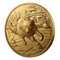 2025 Canada $200 Great Hunters: Grey Wolf - Pure Gold Coin (Ultra-High Relief) - No COA or box (coin in capsule only)