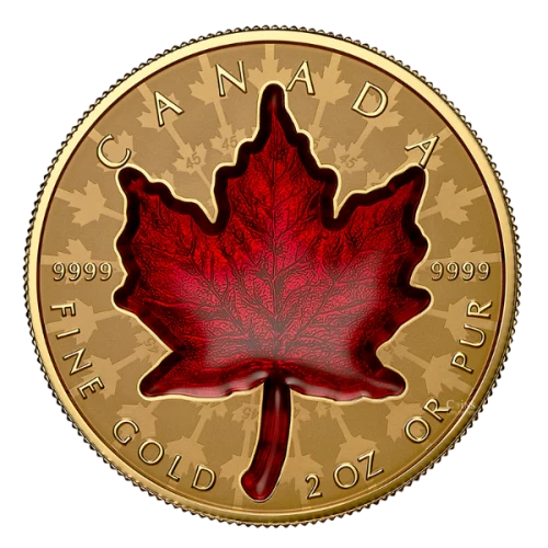 2024 Canada $200 Proud Maple - 2-oz. Pure Gold Coin