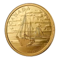 2026 Canada $200 Tall Ships: Ketch Rig - 99.99% Pure Gold Coin