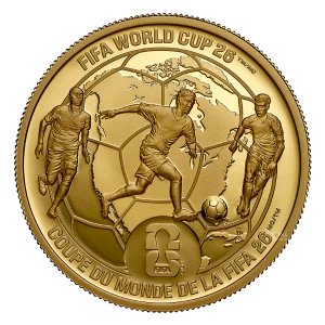 2026 Canada $200 FIFA World Cup 2026ᵀᴹ: We All Play Together - 1 oz Pure Gold Coin
