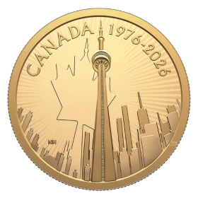 2026 Canada $200 CN Tower 50th Anniversary - 99.99% Pure Gold Coin