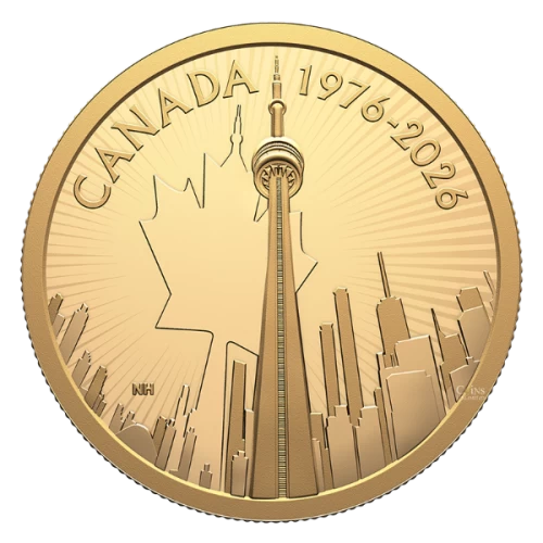 2026 Canada $200 CN Tower 50th Anniversary - 99.99% Pure Gold Coin