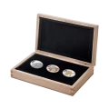 2014 Canadian $20 Cougar - 1 oz Fine Silver 3 Coin Set