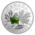 2014 Canadian $20 Majestic Maple Leaves - 1 oz Fine Silver 3-Coin Set (toned)