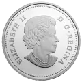 2014 Canadian $20 Royal Generations: Her Majesty Queen Elizabeth II, Prince Charles, Prince William and Prince George - 1 oz Fine Silver Coin - Tarnished