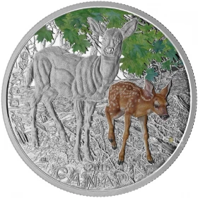 2015 Canada $20 Limited-Edition Baby Animals: The Deer Fawn Stamp & Coin Set