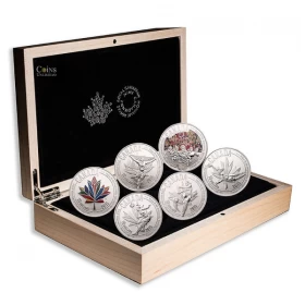 2015 Canada $10 FIFA Women's World Cup™ Fine Silver 6 Coin Set