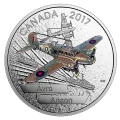 2017 Canadian $20 Aircraft of the Second World War - 1 oz Fine Silver 3-Coin Set