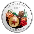 2017 Canadian $20 Under the Sea: Sea Star (Venetian Glass) - 1 oz Fine Silver Coin