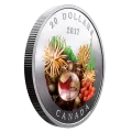 2017 Canadian $20 Under the Sea: Sea Star (Venetian Glass) - 1 oz Fine Silver Coin