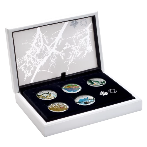 2016-2017 Canadian $20 Landscape Illusion 5-Coin Set