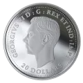2019 Canadian $20 Second World War Battlefront Series: The Battle of the Scheldt - 1 oz Fine Silver Coin