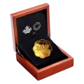 2019 Canadian $20 Iconic Maple Leaves - Fine Silver Gold-plated Scallop Coin