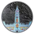 2019 Canadian $20 Lights of Parliament Hill - 1 oz Fine Silver Coin