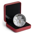 2019 Canadian $20 Norse Gods: Odin - 1 oz Fine Silver & Gold-plated Coin