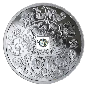 2019 Canadian $20 Sparkle of the Heart - Fine Silver Coin with Fire and Ice™ Canadian Diamond