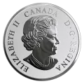2019 Canadian $20 The Valiant One: Bald Eagle - 1 oz Fine Silver Coin