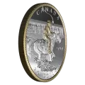 2019 Canadian $20 Victory Stampede - 1 oz Fine Silver & Gold-plated Coin