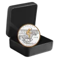 2019 Canadian $20 Victory Stampede - 1 oz Fine Silver & Gold-plated Coin