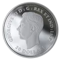 2019 (1944-) Canadian $20 Second World War Battlefront Series: The Normandy Campaign - 1 oz Fine Silver Coin