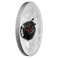 2020 Canadian $20 Bejeweled Bugs: Ladybug - 1 oz Fine Silver Coin
