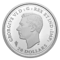 2020 (1945-) Canadian $20 Second World War Battlefront Series: The Liberation of the Netherlands - 1 oz Fine Silver Coin