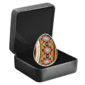 2020 Canadian $20 Traditional Ukrainian Pysanka Egg-shaped Silver Coloured Coin