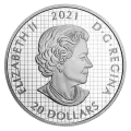 2021 Canadian $20 The Avro Arrow - 1 oz Fine Silver Coin