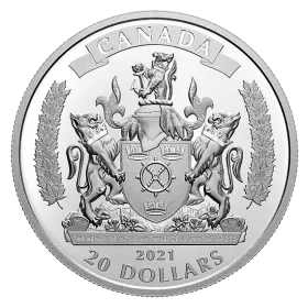 2021 Canadian $20 Commemorating Black History: The Black Loyalists - 1 oz Fine Silver Coin