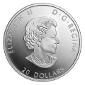 2021 Canadian $20 Generations: Inuit Nunangat - 1 oz Fine Silver Coin