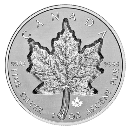 2021 Canadian $20 Super Incuse Silver Maple Leaf - 1 oz Fine Silver Coin