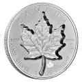2021 Canadian $20 Super Incuse Silver Maple Leaf - 1 oz Fine Silver Coin