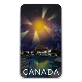 2021 Canadian $20 Canada’s Unexplained Phenomena: The Montreal Incident - 1 oz Fine Silver Coin (Glow-in-the-Dark)