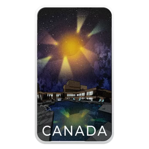 2021 Canadian $20 Canada’s Unexplained Phenomena: The Montreal Incident - 1 oz Fine Silver Coin (Glow-in-the-Dark)