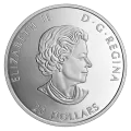 2021 Canadian $20 A Wreath of Remembrance: Lest We Forget - 1 oz Fine Silver Coloured Coin