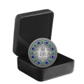 2022 (1952-) Canadian $20 The Imperial State Crown - 1 oz Fine Silver Coin with Gemstones