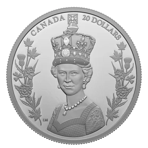 2022 (1952-) Canadian $20 A Sense of Duty, A Life of Service - 1 oz Fine Silver Coin