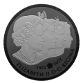 2022 (1952-) Canadian $20 Queen Elizabeth II’s Royal Cypher - 1 oz Fine Silver Coin