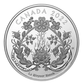 2022 Canadian $20 Generations: The Red River Métis - 1 oz Fine Silver Coin
