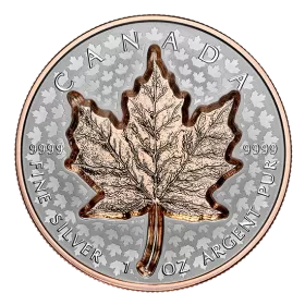 2022 Canadian $20 Super Incuse Silver Maple Leaf - 1 oz Fine Silver Coin