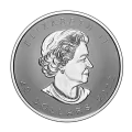 2022 Canadian $20 Ultra-High Relief Silver Maple Leaf - 1 oz Fine Silver Coin - Lightly Toned