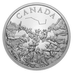 2022 Canadian $20 Commemorating Black History: The Underground Railroad - 1 oz Fine Silver Coin