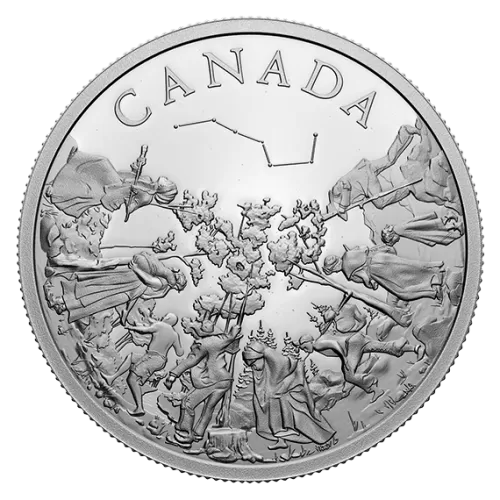 2022 Canadian $20 Commemorating Black History: The Underground Railroad - 1 oz Fine Silver Coin