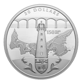 2023 Canadian $20 150th Anniversary of Prince Edward Island Joining Confederation - 1 oz Fine Silver Coin