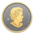 2023 Canadian $20 Celebrate Love - 1 oz Fine Silver Coin with Yellow Gold Plating